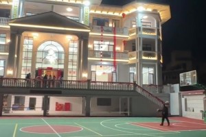 各位篮球爱好者们 这样的篮球场打球起来感觉怎么样？